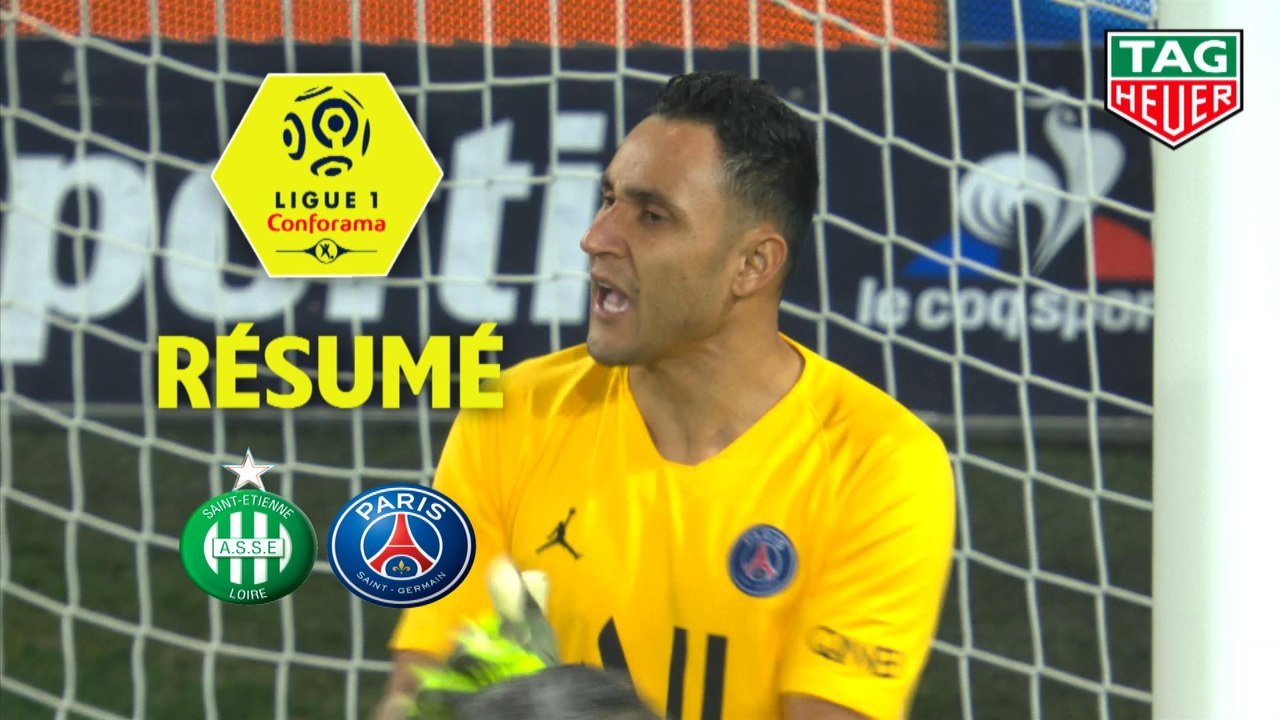 AS Saint-Etienne - Paris Saint-Germain (0-4)  - Résumé - (ASSE-PARIS) / 2019-20
