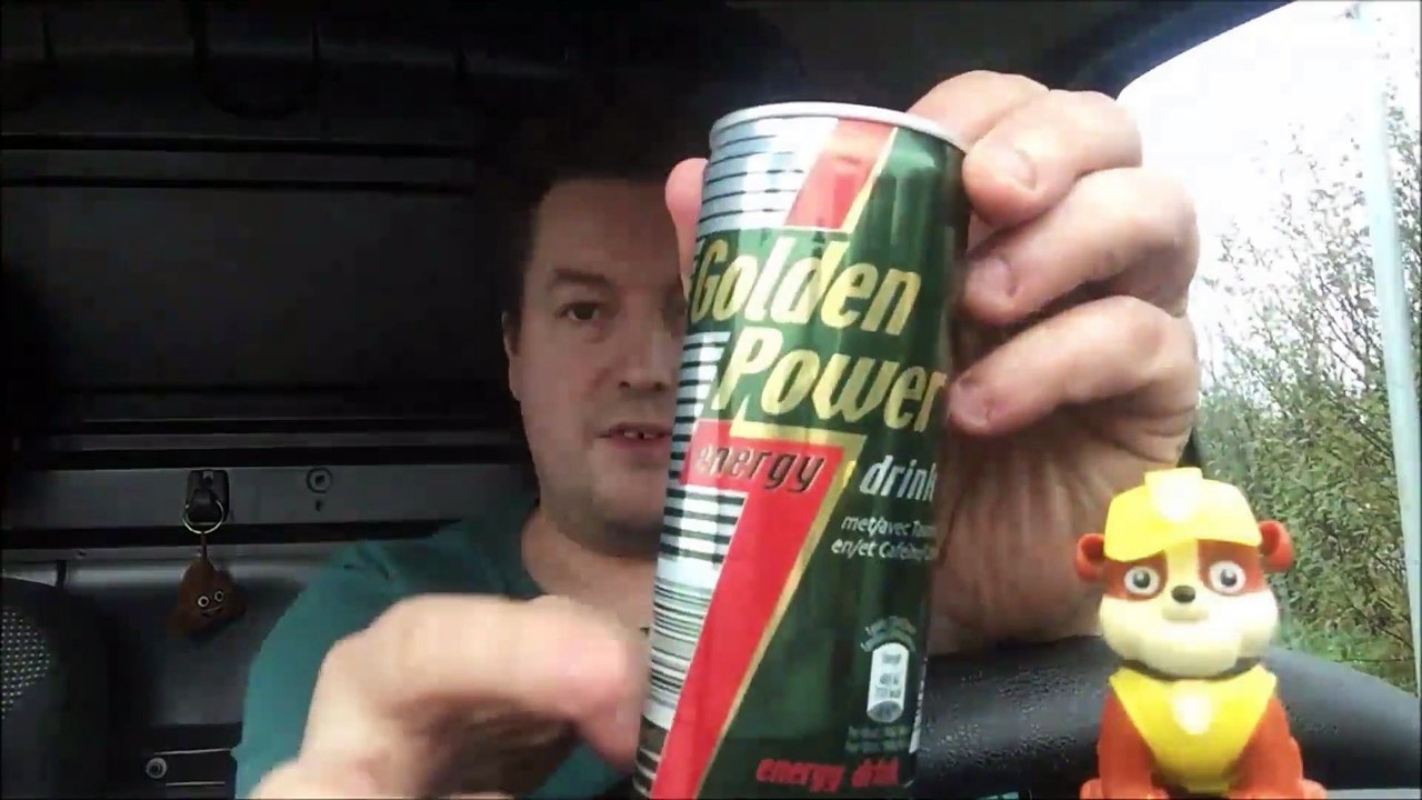 Golden Power Energy Drink Orginal Review und Test