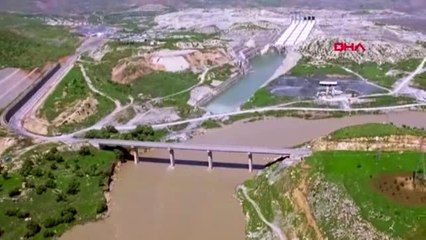Ilısu barajı altında kalacak olan hasankeyf'te er rızık camii taşınıyor
