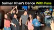 Salman Khan DANCES With Fans & Media On Munna Badnaam Hua | Dabangg 3 Promotions
