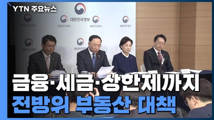 금융·세금·상한제까지...전방위 부동산 대책 / YTN
