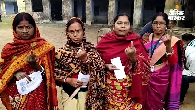 भूली के तीन बूथों पर टॉर्च की रोशनी में कराया गया मतदान, कई बूथों पर लगी वोटर्स की लंबी कतार