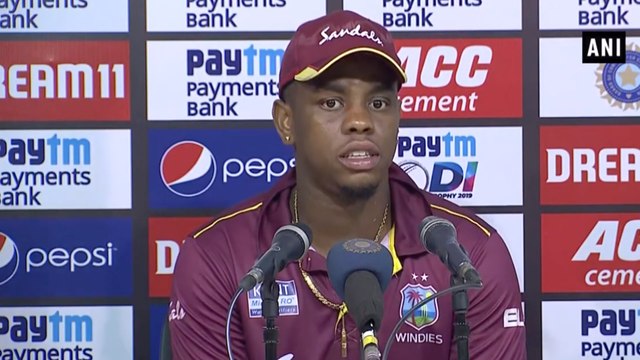 IND vs WI 1st ODI : Hetmyer says that this player motivates the team to win | INDIA | WEST INDIES