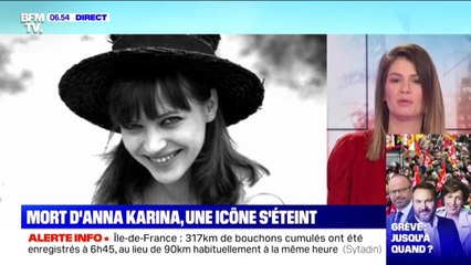 C'était une icône de la nouvelle vague, Anna Karina est morte ce samedi à 79 ans