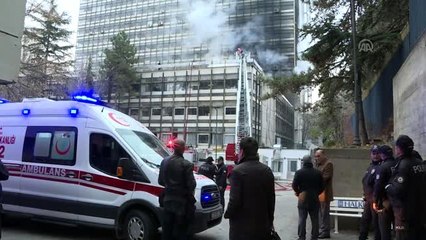 DSİ Genel Müdürlüğünde yangın (3)