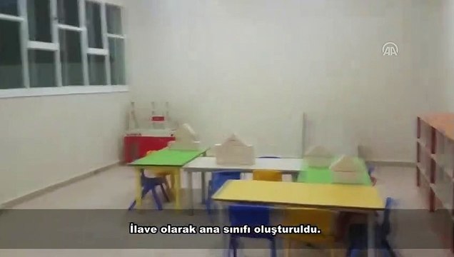 Teröristlerin karargah olarak kullandığı okullar eğitim yuvasına dönüştürülüyor