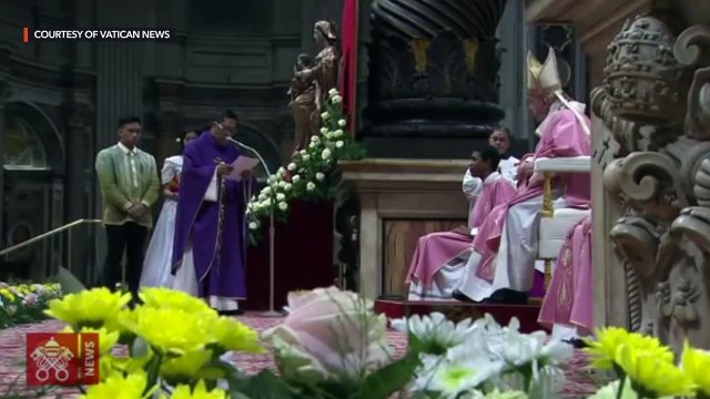 Filipino priest thanks Pope Francis for leading Simbang Gabi