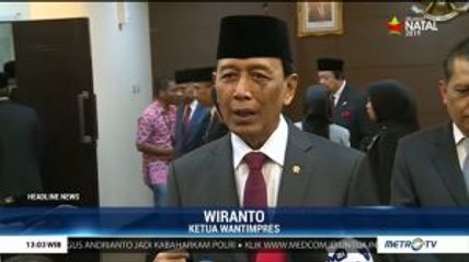 Ikuti Sertijab Wantimpres, Wiranto: Ada Tantangan Mengemban Tugas Baru