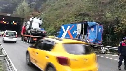 Tır kargo yüklü kamyona çarptı: 1 ölü - ORDU