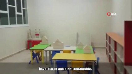 Mehmetçikten Suriyeli çocuklara eğitim eli