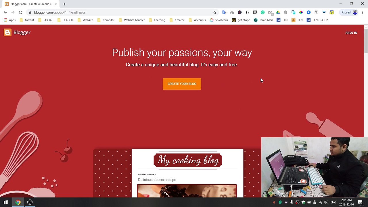 कसरी बनाउने Blog काे खाता र वेबसाइटकाे URL || Create Blog Site & Get URL ||video 2|| Blogger Series