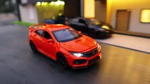 Unboxing of Honda Civic Type R Diecast Model Car - Hot Hatch - Honda Collection