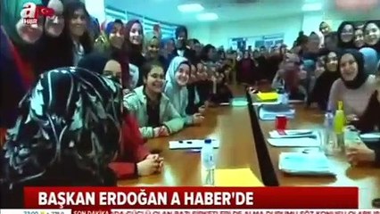 Cumhurbaşkanı Erdoğan: Aşk ile koşan yorulmaz
