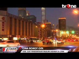 Bela Muslim Uighur, Ozil Diboikot China