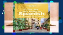 Full E-book  Lonely Planet Fast Talk Latin American Spanish (Phrasebook) Complete