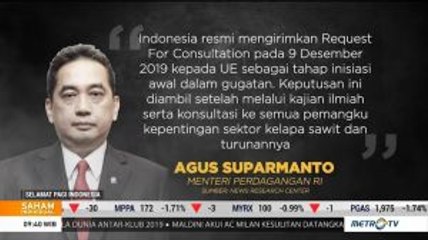 Indonesia Resmi Gugat Uni Eropa ke WTO