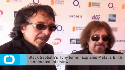 Black Sabbath's Tony Iommi Explains Metal's Birth in Animated Interview