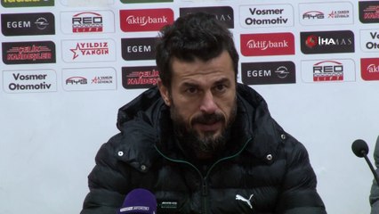 Altay - Adana Demirspor maçının ardından