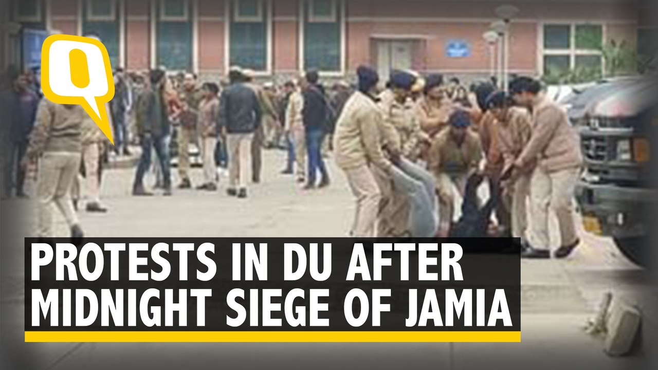 Jamia Aftermath: Protests at DU, Students Allege Violence by ABVP