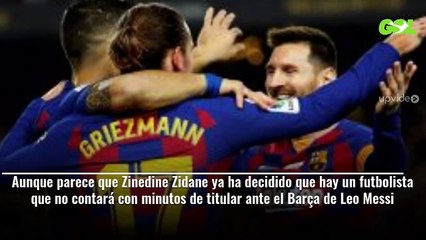 "No juega el Clásico". Zidane se lo carga (y Florentino Pérez ata a su sustituto)