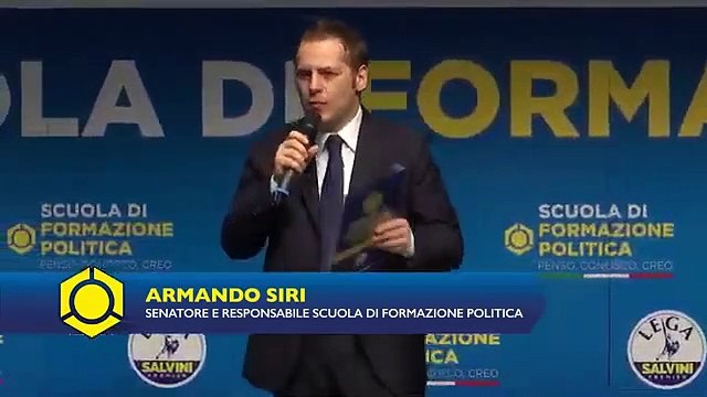 Siri - A Milano per la Scuola di Formazione Politica dedicata agli Enti Locali ()