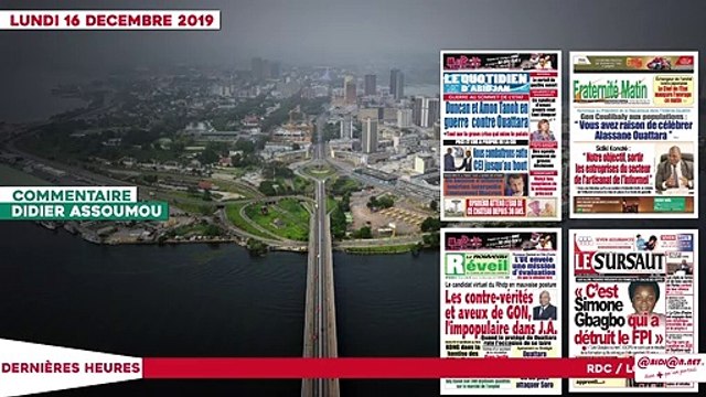 Le Titrologue du 16 décembre 2019 : C’est Simone Gbagbo qui a détruit le FPI