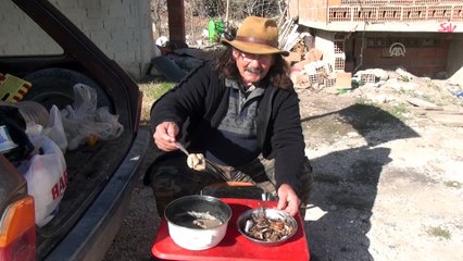 Burdurlu doğaseverin tilkiyle dostluğu