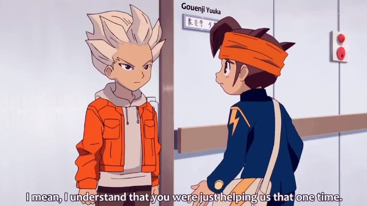 inazuma eleven _ Gouenji talks about the story of a sister