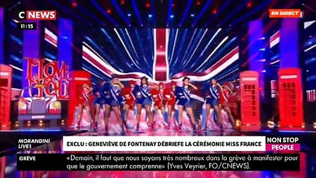 EXCLU - Geneviève de Fontenay commente Miss France: Les chorégraphies étaient nulles, les maillots moches, les écharpes illisibles... - VIDEO