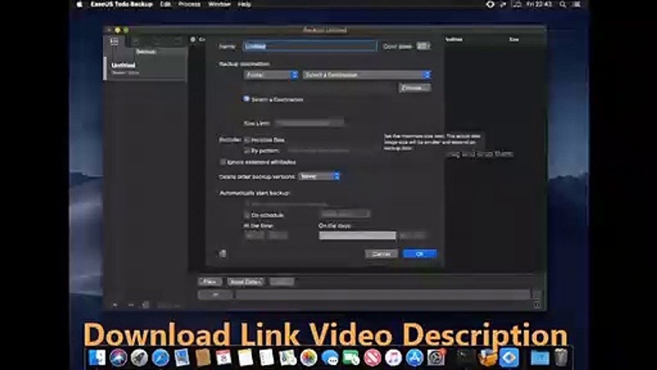 EaseUS Todo Backup 3.4.19 Serial Key macOS