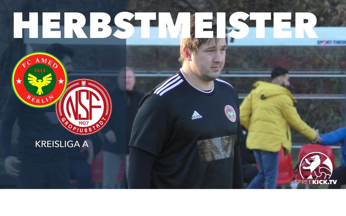 Ex-Profi Pannewitz mit Fair-Play-Aktion beim Amed-Erfolg | FC Amed - NSF Gropiusstadt (15. Spieltag, Kreisliga A, Staffel 1)