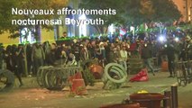 Beyrouth: deuxième nuit d’affrontements entre manifestants et forces de l’ordre(2)