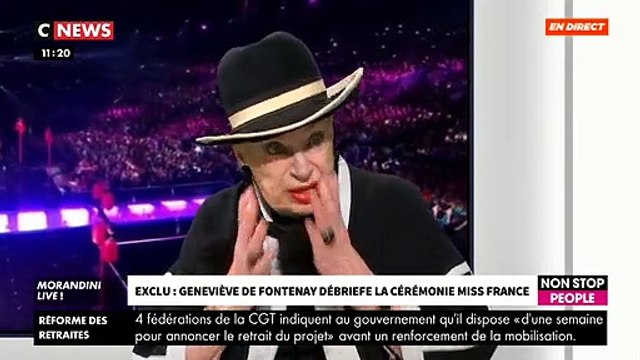 EXCLU - Geneviève de Fontenay: Une Miss France transgenre ce serait contre nature et déshonorant. Je m'y opposerai jusqu'à ma mort - VIDEO