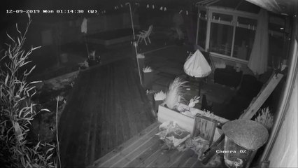 Blidworth paint attack - SWNS