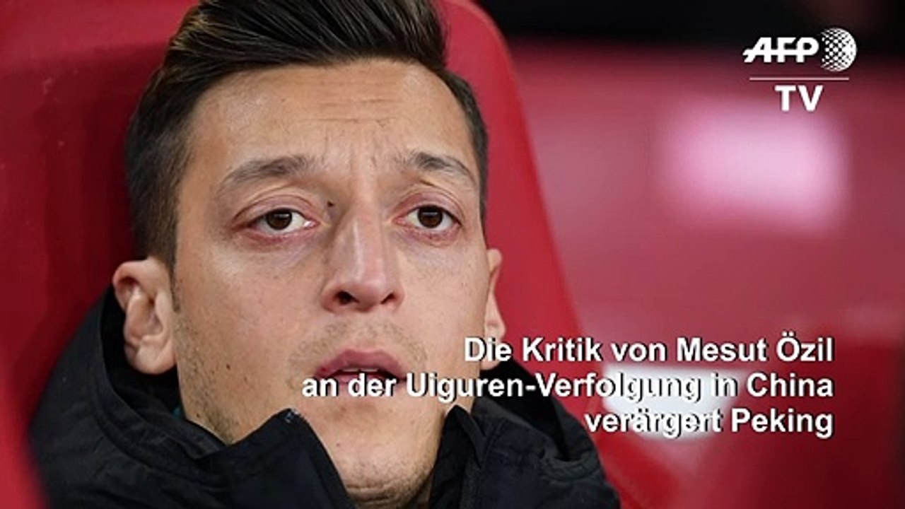 China reagiert verärgert auf Özil-Kritik zu Uiguren