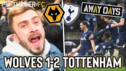Away Days | Wolves 1-2 Tottenham: Last-gasp Vertonghen goal sends fans crazy