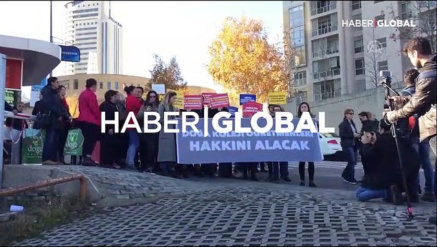 Doğa Koleji'nde öğretmenler iş bıraktı