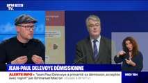 Fabien Villedieu (Sud Rail) après la démission de Delevoye: 