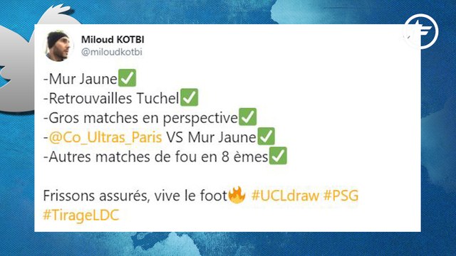 Le tirage au sort XXL de la LdC régale twitter