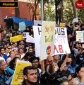 Protests at University of Mumbai against CAA and police action at Jamia, AMU