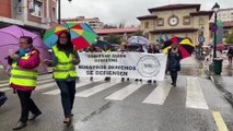 Manifestación en defensa de las pensiones en Oviedo