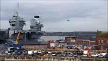 F-35 jet takes off from HMS Queen Elizabeth