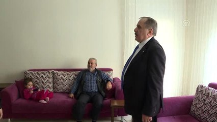 Hayatını kaybeden ilkokul öğrencisi Mert'in ailesine İYİ Parti'den taziye ziyareti