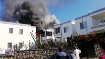 Evde çıkan yangın söndürüldü - MUĞLA