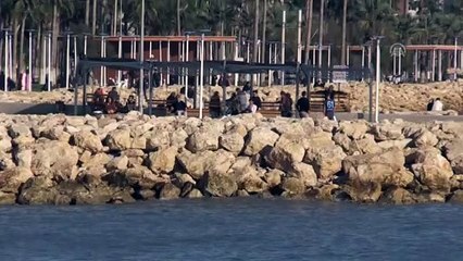 Mersin'de güneşli hava