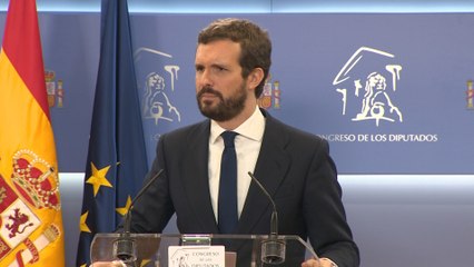 Casado reta a Montero a explicar la intervención de Andalucía