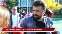 İBB önünde metrelerce ‘işsizlik’ kuyruğu