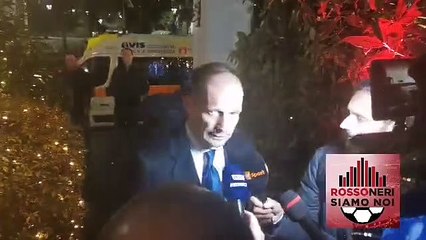 Max Allegri, presente alla festa per i 120 anni del Milan