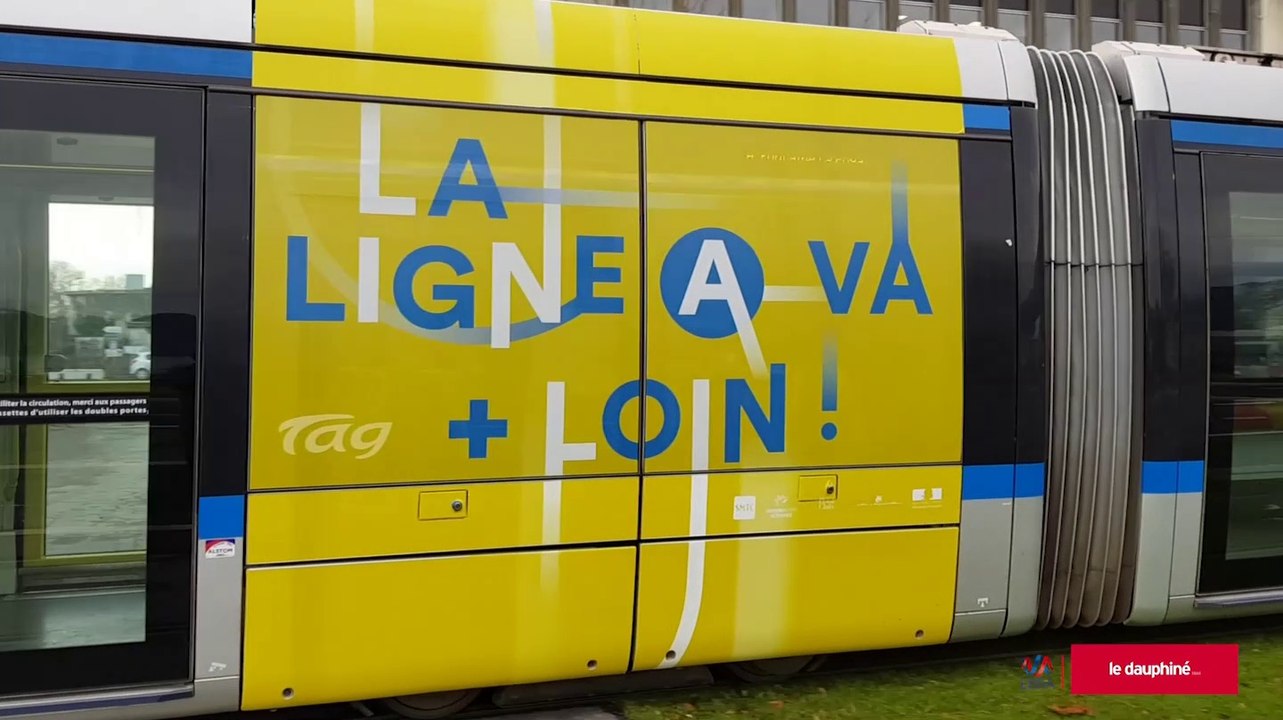 Le 21 décembre, le tram A ira jusqu’à Pont-de-Claix