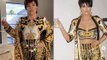 Khloe Kardashian recreates Kris Jenner's look